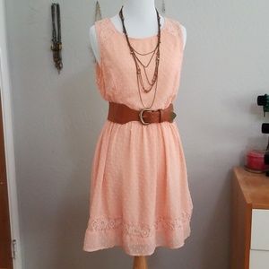 Peach Sundress